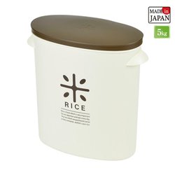 [保存容器] No.163451 / RICE お米袋のままストック5㎏用(ブラウン)