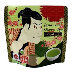 [Halal] No.160747 / Highest Green Tea 10bags Japanese Ukiyoe Design