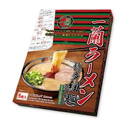 [インスタント食品] No.254285 / 一蘭ラーメン博多細麺ストレート5食