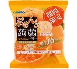 [Jelly/Stick type Juice/ Rice dumpling] No.175844 / Orange Flavored Jelly 20g * 6