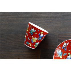 [Cups] No.227254 / Sake Cup (KUTANI Ware / MOKUBEI)
