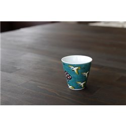 [Cups] No.227258 / Sake Cup (KUTANI Ware / TSURU)