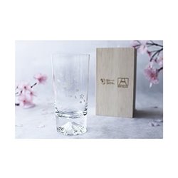 [タンブラー・コップ] No.227369 / 冷感桜舞富士山タンブラー（木箱入）