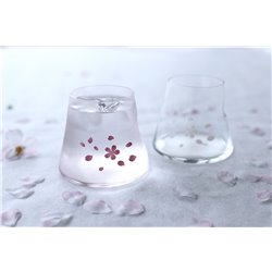 [Glass ware] No.227371 / Glass (Pink / with Wood Box)