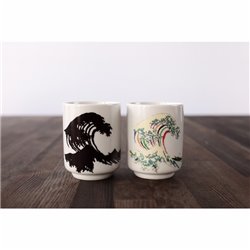 [Cups] No.227463 / Teacup (HOKUSAI / 1pc / with Box)