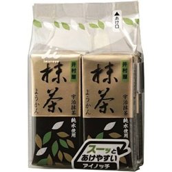 [お菓子] No.187613 / ４本入りミニようかん 抹茶 58ｇ×4本
