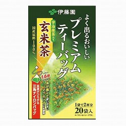 [飲料水] No.153758 / プレミアムティーバッグ玄米茶(20袋)
