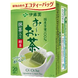 [飲料水] No.241223 / お～いお茶エコティーバッグ緑茶20袋