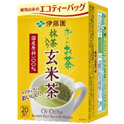 [飲料水] No.241339 / お～いお茶エコティーバッグ玄米茶20袋