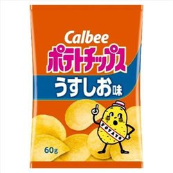 [Snack] No.231033 / Potato snack (CALBEE / Salt / 60g)