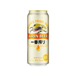 [アルコール飲料] No.163968 / キリン　一番搾り　500ml
