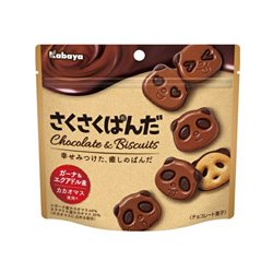 [Chocolate] No.186202 / SAKUSAKUPANDA chocolate snack 47g