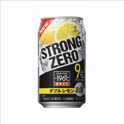 [Alcohol] No.167929 / Suntory -196℃ Strong Zero W Lemon 350ml