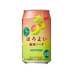 [アルコール飲料] No.176925 / SU ほろよい 梅酒ソーダ 350缶