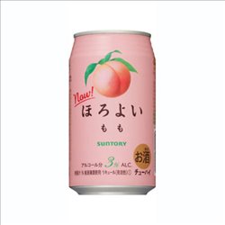 [Alcohol] No.167927 / Canned fruit cocktail HOROYOI Peach 350ml