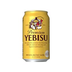 [Alcohol] No.168788 / Beer (SAPPORO YEBISU / 350ml)