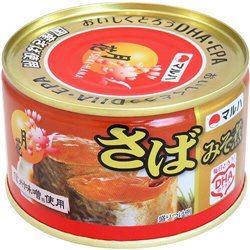 [canned food] No.201117 / Caned mackerel (Miso / 200g)