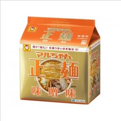 [インスタント食品] No.182341 / マルちゃん正麺　味噌味　5食パック