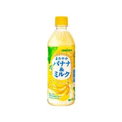 [飲料水] No.221379 / サンガリア　まろやかバナナ＆ミルク500ｍｌ