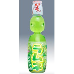 [Soda pop] No.169230 / Ramune Soda (Melon / 250ml)