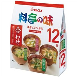 [Instant food] No.182493 / Marukome Instant Miso Soup 12-pack