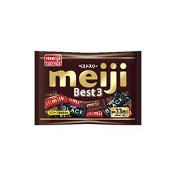 [Chocolate] No.187878 / MEIJI Milk Chocolate BEST 3 flavor pack 184g