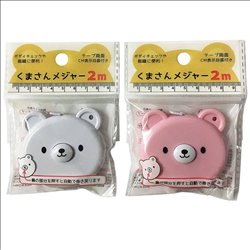 [Handicraft supplies] No.79561 / Plastic Measure (Bear / 2m)