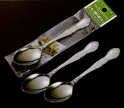 [Spoons/Forks] No.64493 / Stainless Spoon 3P 13.5cm