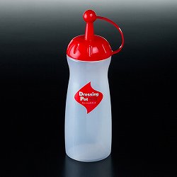 [Seasonings container] No.77981 / Plastic Dressing Dispenser (Red / 340ml)