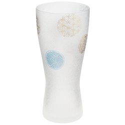 [Glass ware] No.244070 / Beer glass (Japanese traditional patterns / M)