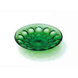 [Plates/Bowls] No.244073 / Glass plate (Mini / Green)