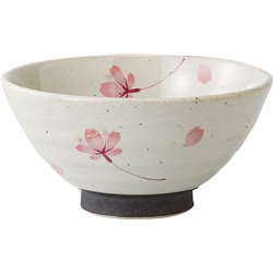 [Rice bowls] No.205355 / Pottery Bowl (Cherry blossom dance / Pink / S)