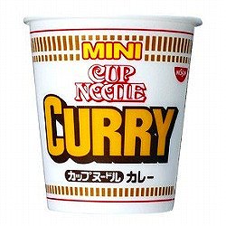 [Instant food] No.130349 / Mini Size Instant Curry Noodles 43g