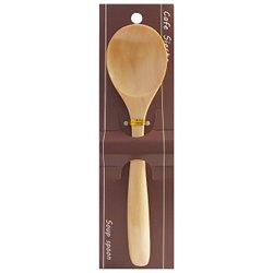 [Wooden cutlery] No.110583 / soup spoon