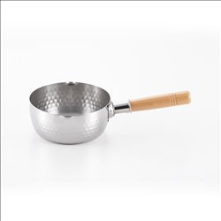 [Pot/Pan] No.174912 / Sauce Pan (Stainless / Wood, Yukihira-style)