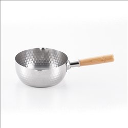 [Pot/Pan] No.174913 / Cooking Pot (Stainless / Wood, Yukihira-style)