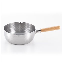 [Pot/Pan] No.174917 / Sauce Pan (Stainless / Wood, Yukihira-style)