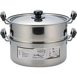 [Cookware] No.193868 / Two steps of steamers 28cm